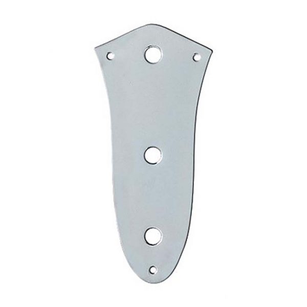 American Vintage '62 Jazz Bass® Control Plate, Chrome (3-Hole)