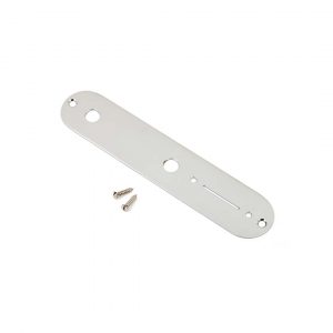 Vintage Telecaster® Control Plate, 2-Hole (Chrome)