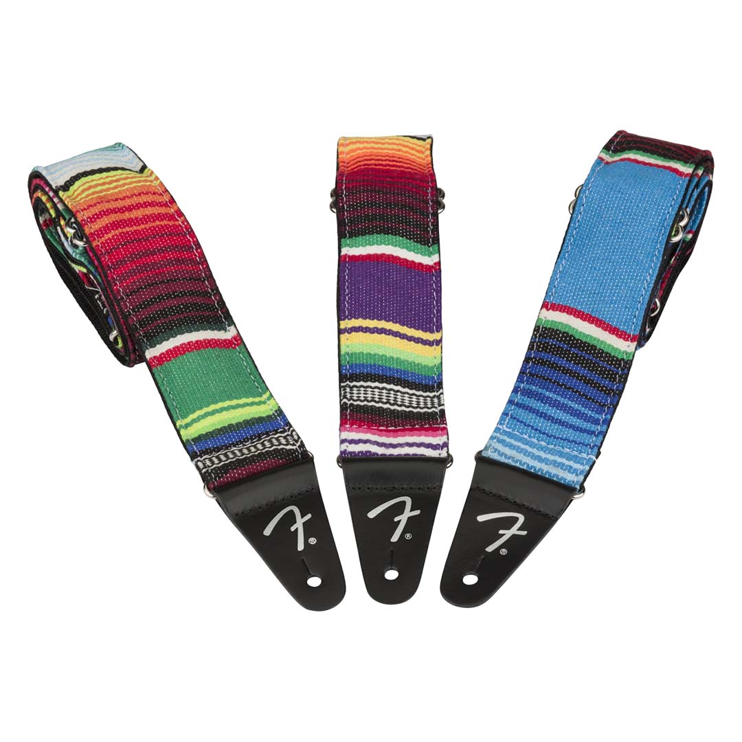 Serape Strap, Blue Multi, 2" - Image 4