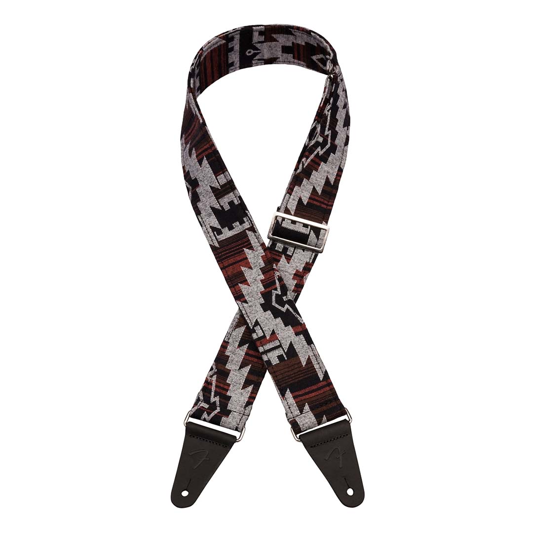 Zion Strap, Black Aztec, 2"