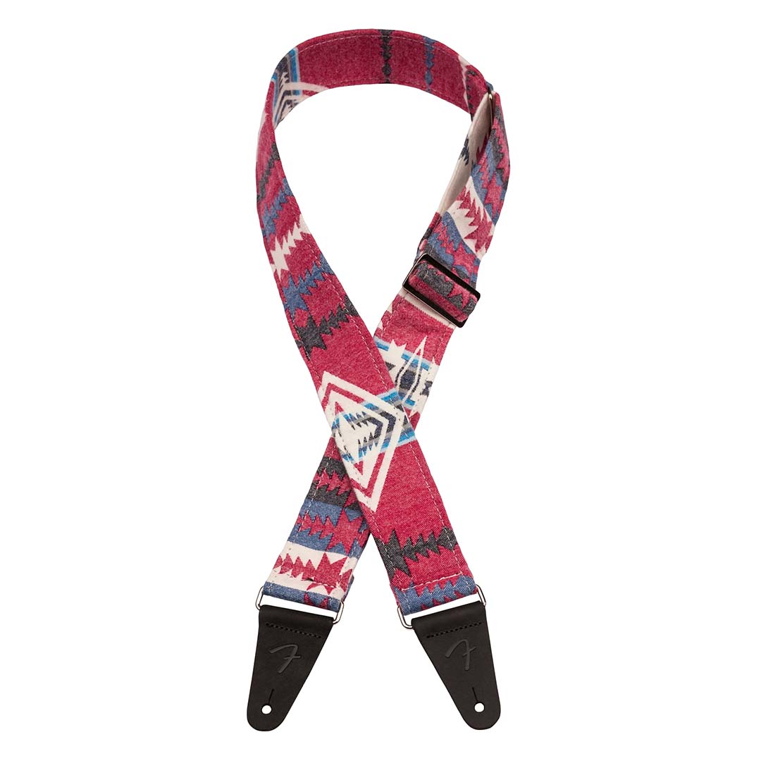 Zion Strap, Red Aztec, 2"