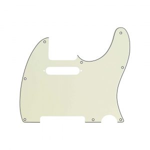 Pickguard, Telecaster®, 8-Hole Mount, Mint Green, 3-Ply