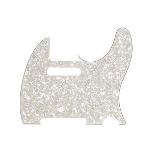 Pickguard, Telecaster®, 8-Hole Mount, Aged White Pearl, 4-Ply