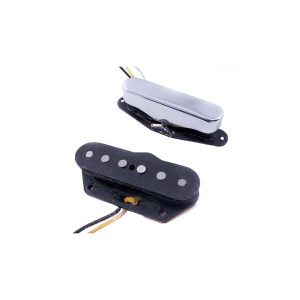 Custom Shop Twisted Tele® Pickups, Black/Chrome (2)