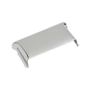 Pure Vintage Stratocaster® Ashtray Bridge Cover, Chrome