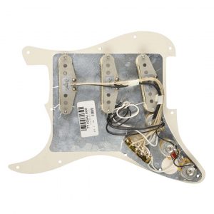 Pre-Wired Strat Pickguard, Custom Shop Custom '69 SSS, Tortoise Shell 11 Hole PG