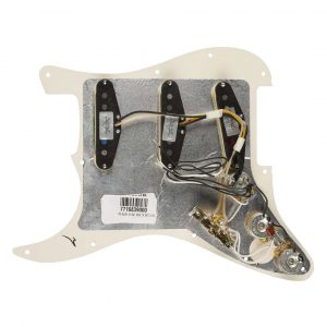 Pre-Wired Strat Pickguard, Custom Shop Texas Special SSS, Tortoise Shell 11 Hole PG