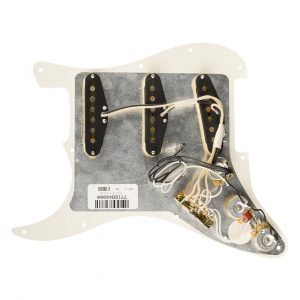 Pre-Wired Strat Pickguard, Original '57/'62 SSS, Tortoise Shell 11 Hole PG
