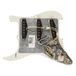 Pre-Wired Strat Pickguard, Original '57/'62 SSS, Parchment 11 Hole PG