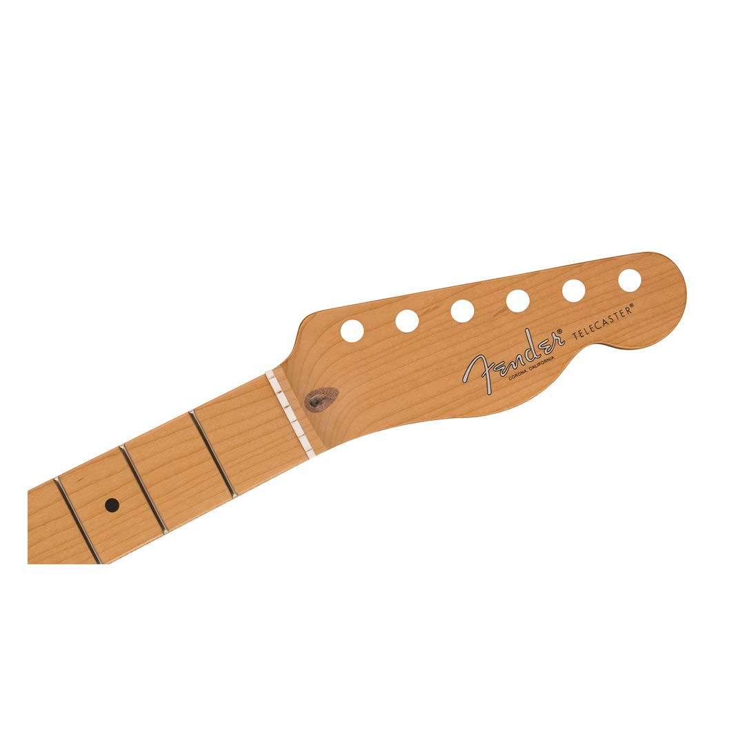 American Pro II Tele Neck, 22 Narrow Tall Frets, 9.5", Roasted Maple - Image 2