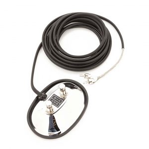 2-Button Vintage-Style Footswitch: with RCA Jacks