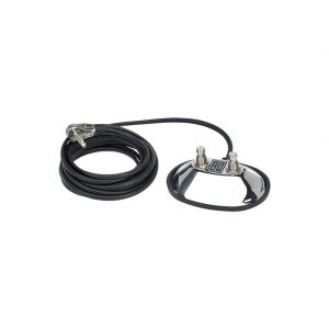 2-Button Vintage-Style Footswitch: Vibrato / Fat On/Off with 1/4" Jack