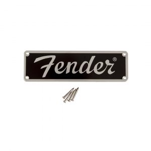 Fender® Tweed Amplifier Logo, Black