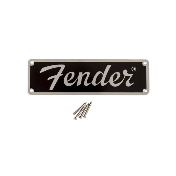 Fender® Tweed Amplifier Logo, Black