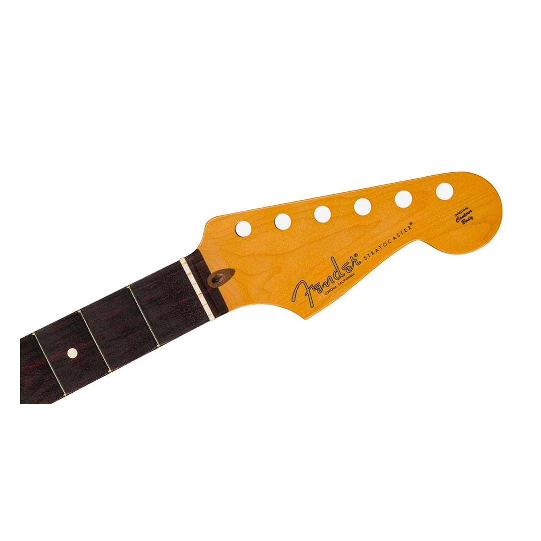 American Professional II Scalloped Stratocaster Neck, 22 Narrow Tall Frets, 9.5" Radius, Rosewood - Image 2