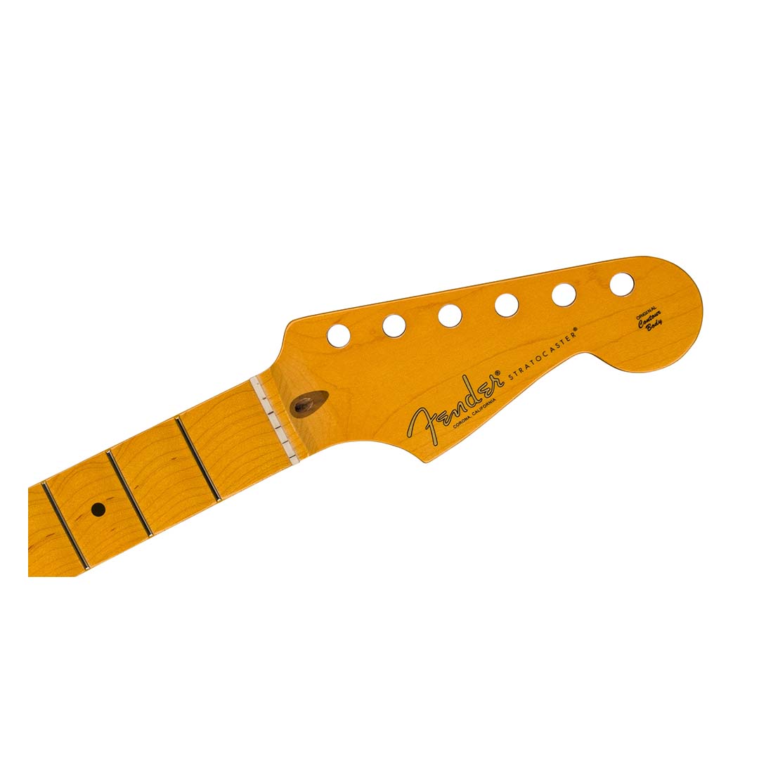 American Professional II Scalloped Stratocaster Neck, 22 Narrow Tall Frets, 9.5" Radius, Maple - Image 2