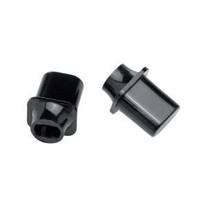 Pure Vintage Telecaster® "Top-Hat" Switch Tips, Black (2)