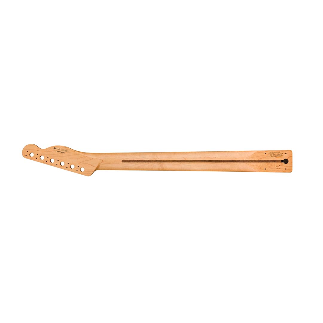 Player Series Telecaster® Reverse Headstock Neck, 22 Medium Jumbo Frets, Maple, 9.5", Modern "C"