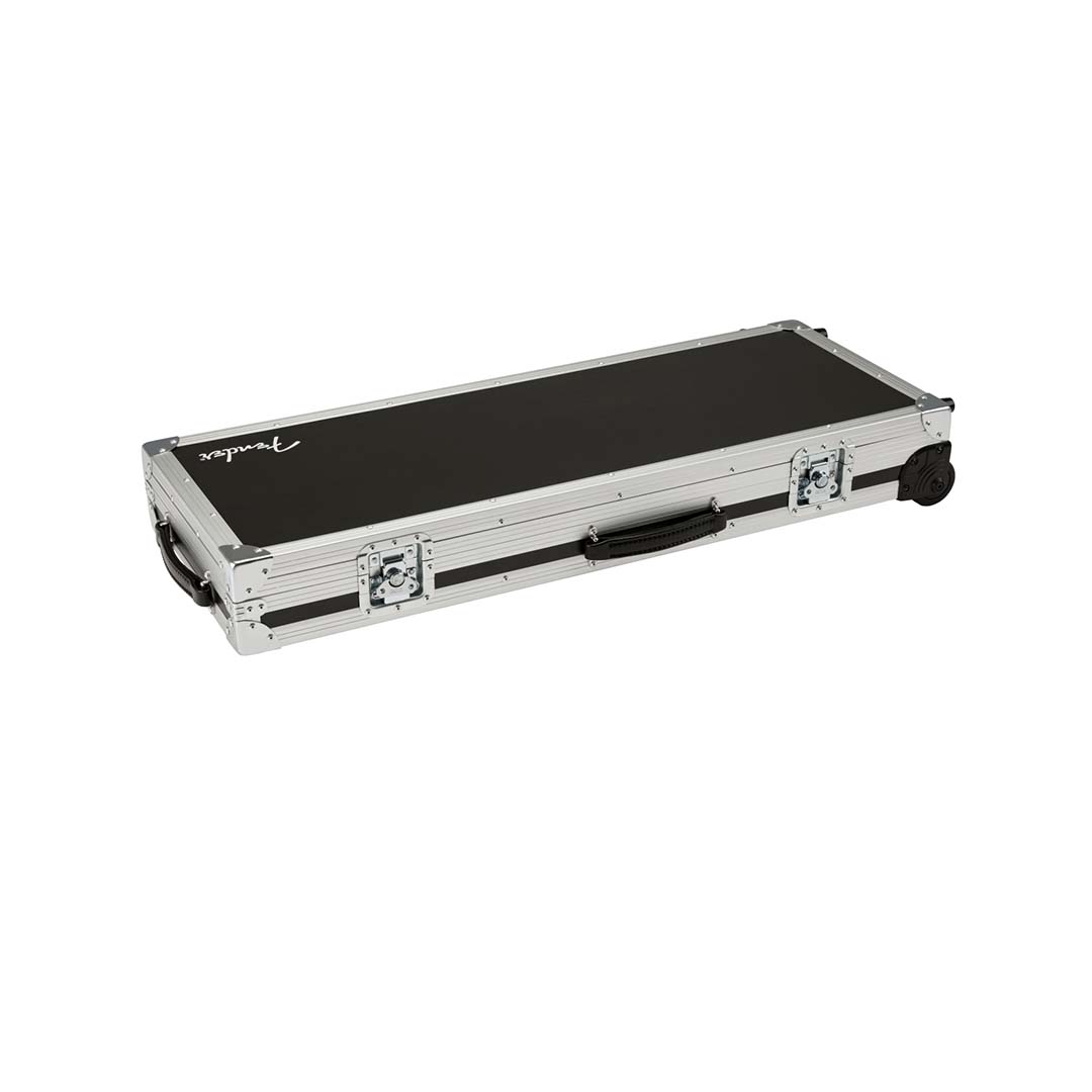 CEO Flight Case with Wheels, Black and Silver - Image 3