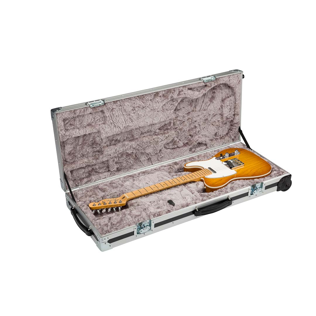 CEO Flight Case with Wheels, Black and Silver - Image 6