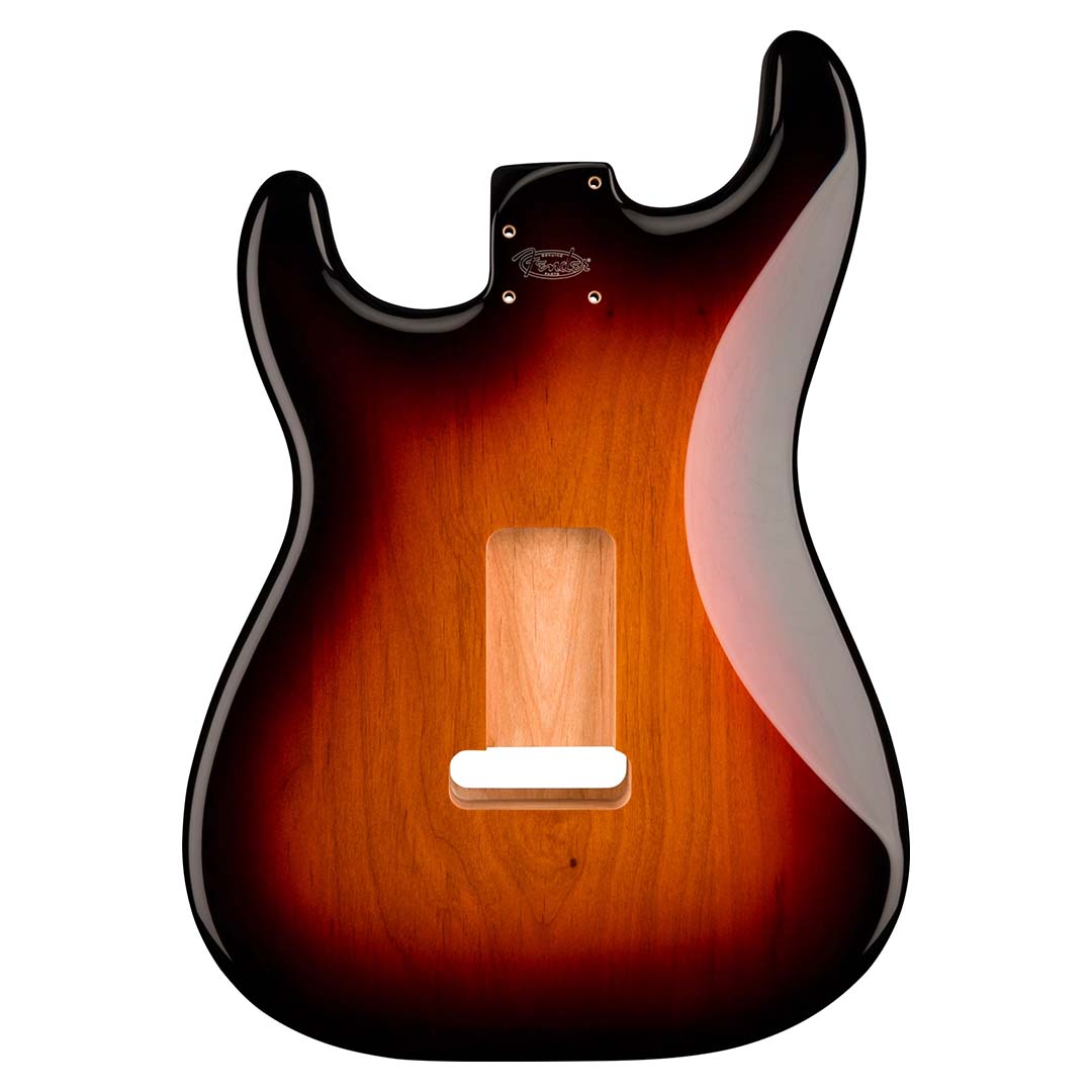 Deluxe Series Stratocaster® HSH, Alder Body, 2-Point Bridge Mount, 3-Color Sunburst - Image 3