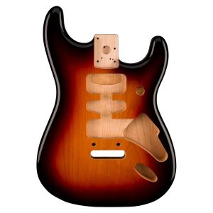 Deluxe Series Stratocaster® HSH, Alder Body, 2-Point Bridge Mount, 3-Color Sunburst