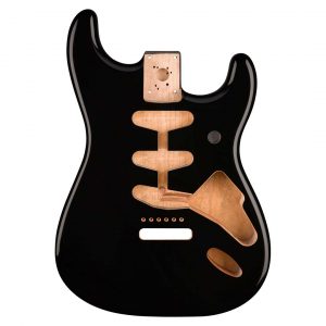 Classic Series 60's Stratocaster® SSS Alder Body Vintage Bridge Mount, Black