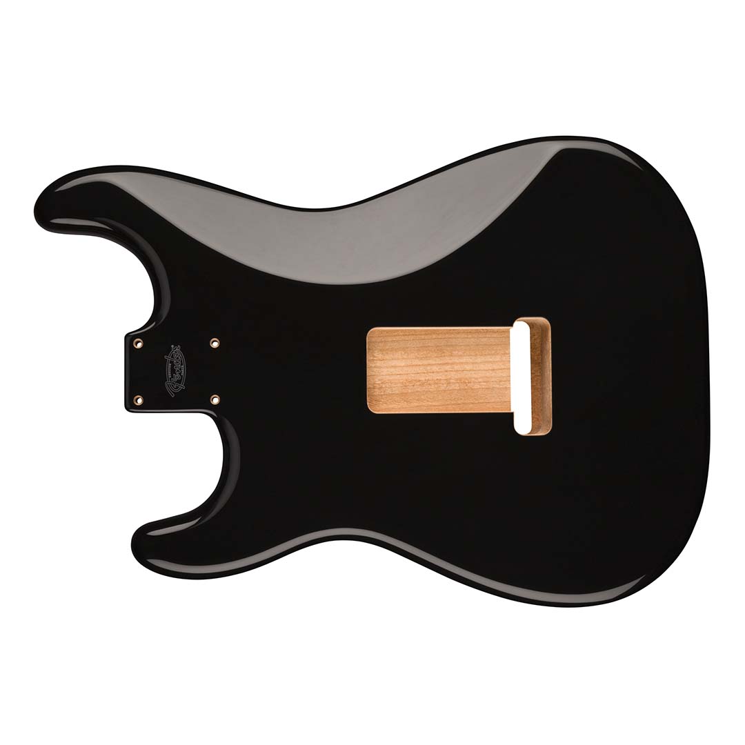 Classic Series 60's Stratocaster® SSS Alder Body Vintage Bridge Mount, Black - Image 3