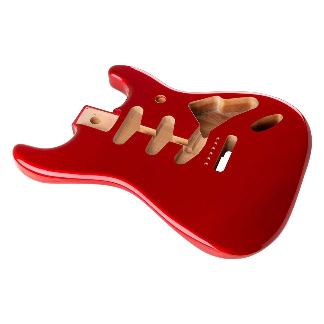 Classic Series 60's Stratocaster® SSS Alder Body Vintage Bridge Mount, Candy Apple Red - Image 2