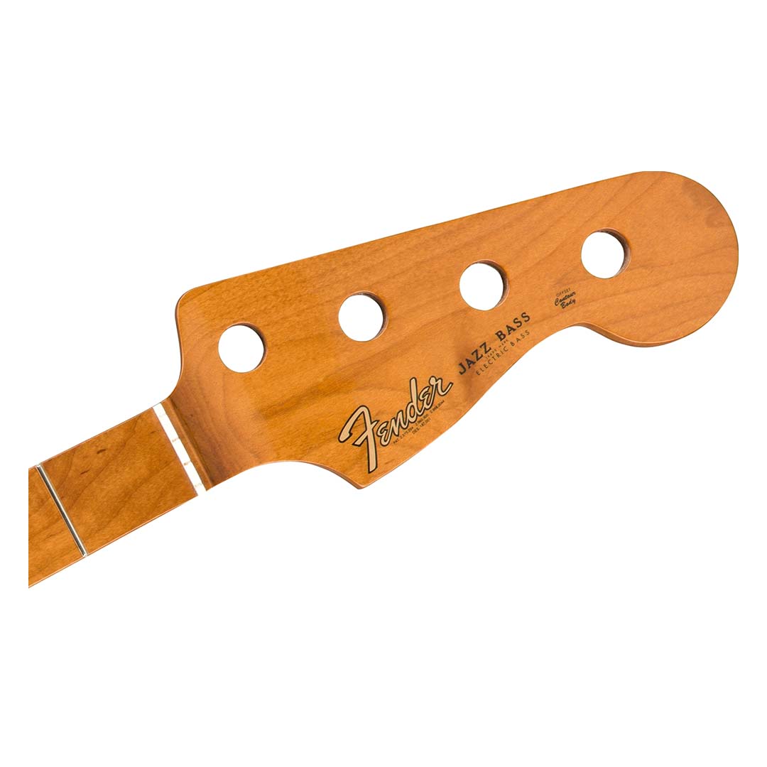 Roasted Maple Vintera® '60's Jazz Bass® Neck, 20 Vintage Frets, 7.25", "C" Shape - Image 2