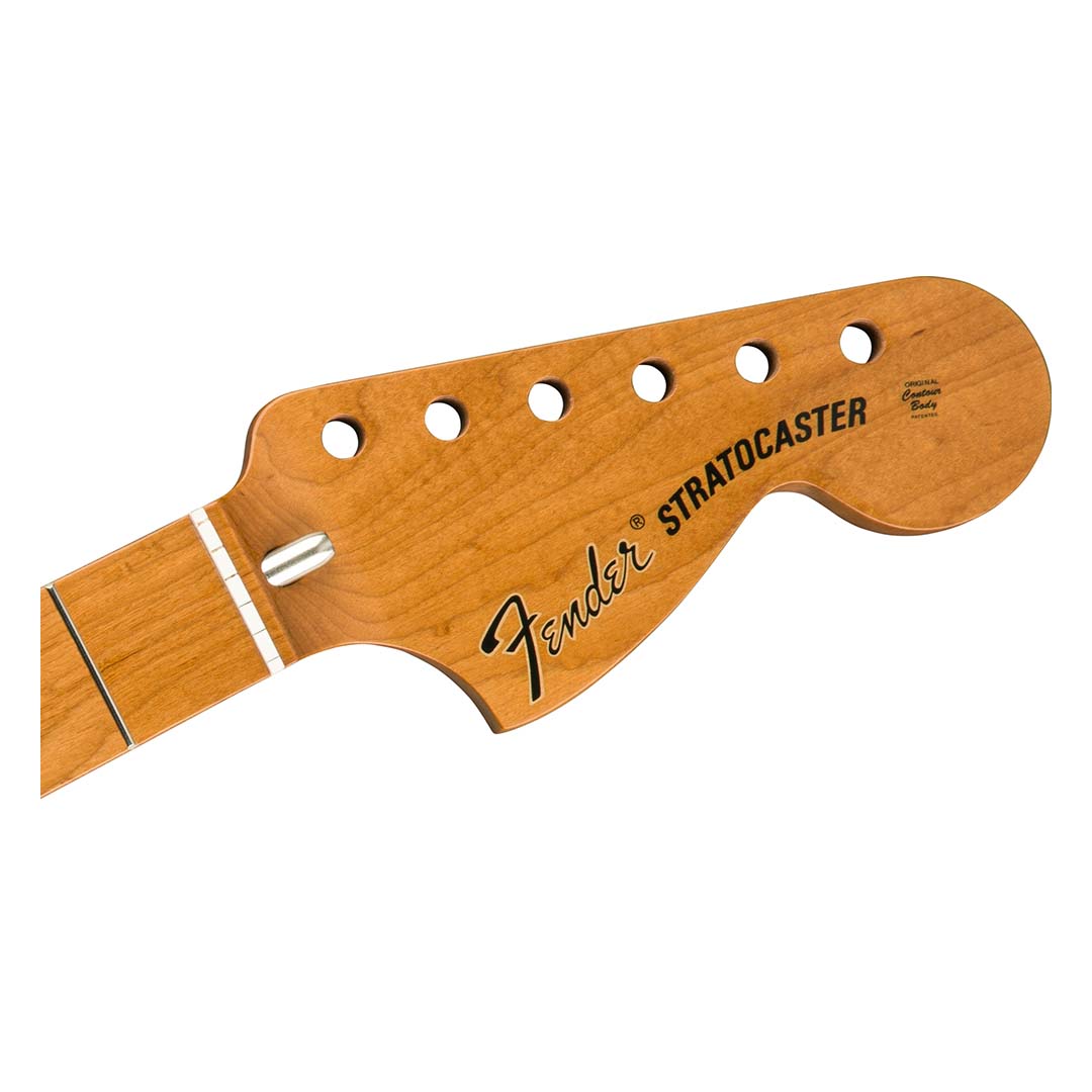 Roasted Maple Vintera® Mod '70's Stratocaster® Neck, 21 Medium Jumbo Frets, 9.5", "C" Shape - Image 2