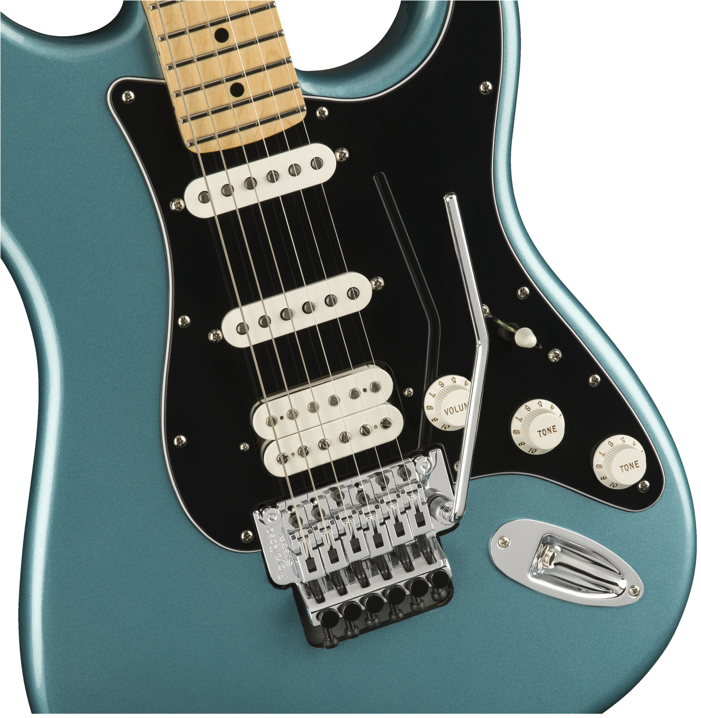 Player Stratocaster® with Floyd Rose®, Maple Fingerboard, Tidepool - Image 4