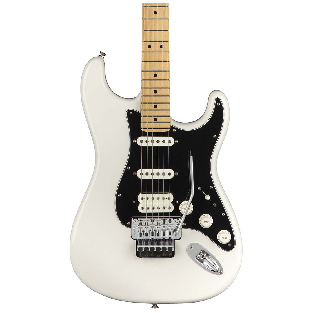 Player Stratocaster® with Floyd Rose®, Maple Fingerboard, Polar White