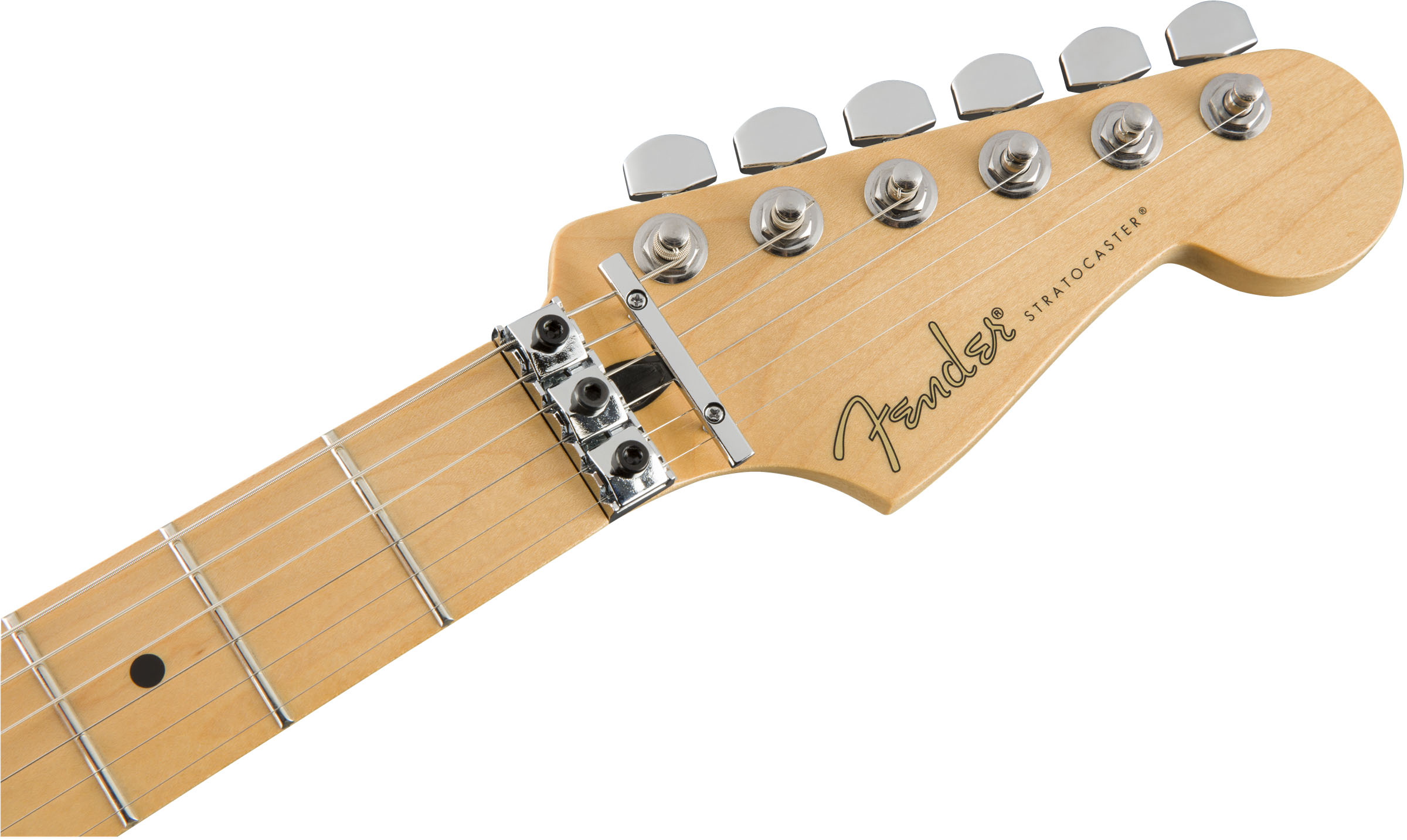 Player Stratocaster® with Floyd Rose®, Maple Fingerboard, Polar White - Image 6