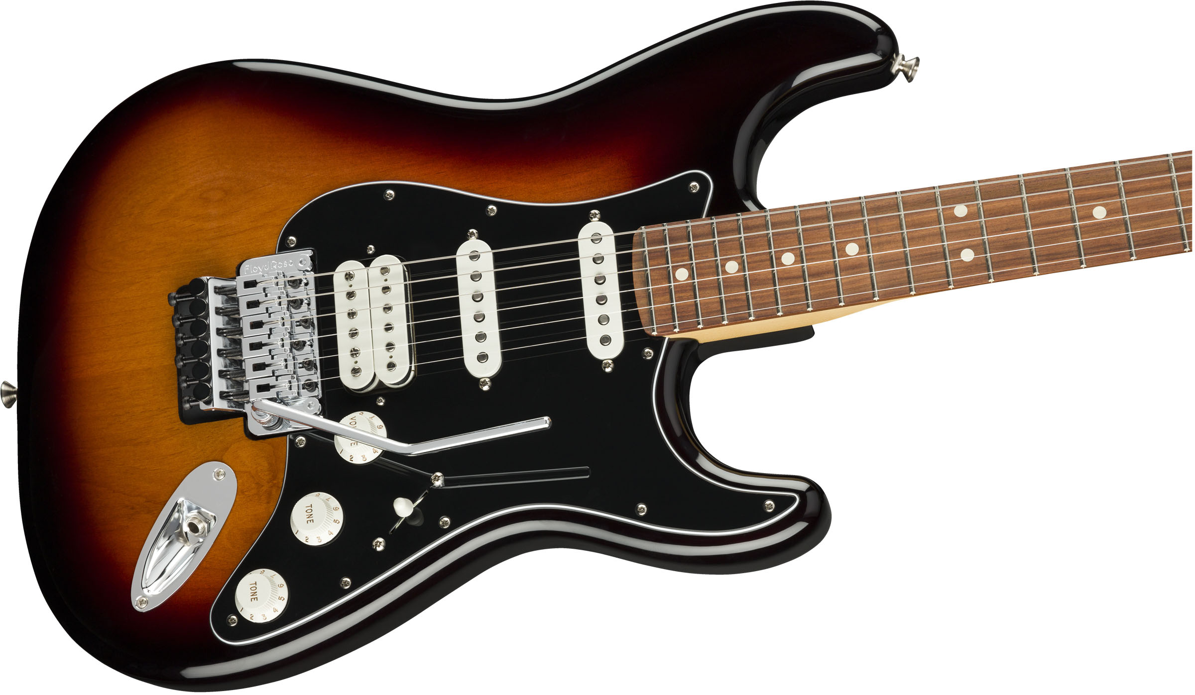 Player Stratocaster® with Floyd Rose®, Pau Ferro Fingerboard, 3-Color Sunburst - Image 5