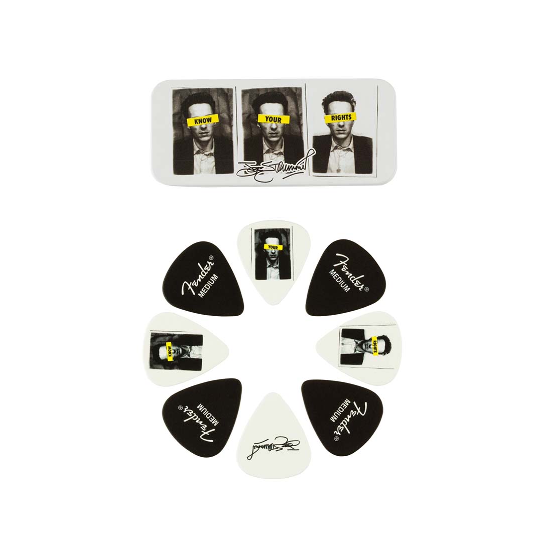 Joe Strummer Pick Tin, Medium (8) - Image 2