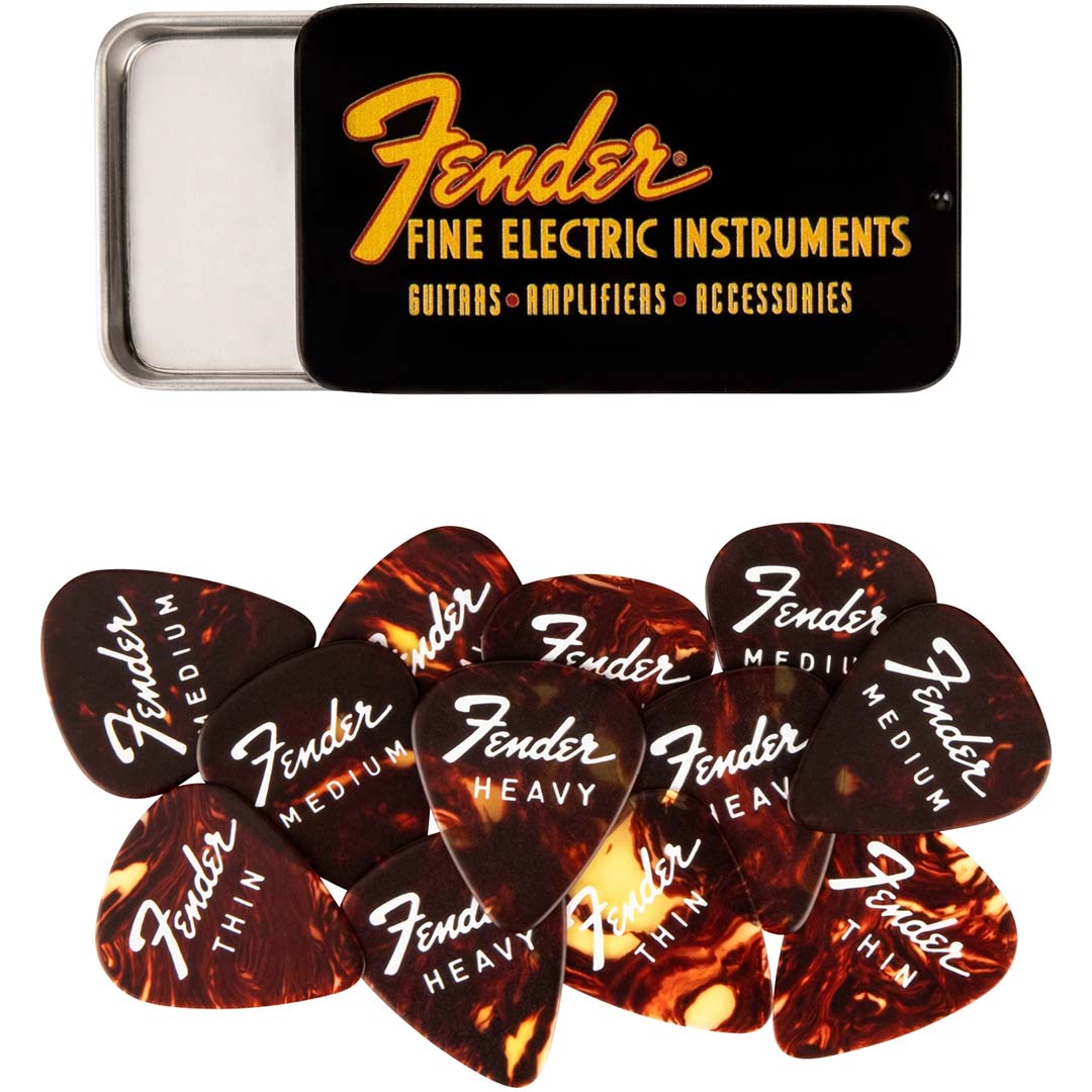 Fender® Fine Electric Pick Tin - 12 Pack - Image 6