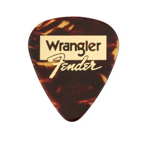 Fender® and Wrangler® Picks, 351 Shape, Tortoiseshell, (8)