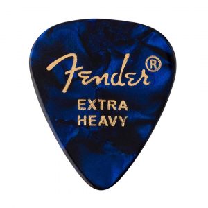 Premium Celluloid, Blue Moto, 351 Shape, Extra Heavy, 12 Count