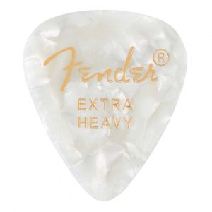 351 Shape Premium Picks, Extra Heavy, White Moto, 12 Count