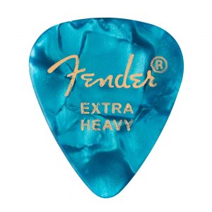 351 Shape Premium Picks, Extra Heavy, Ocean Turquoise, 12 Count