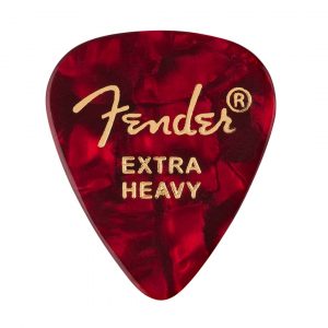 351 Shape Premium Picks, Extra Heavy, Red Moto, 12 Count