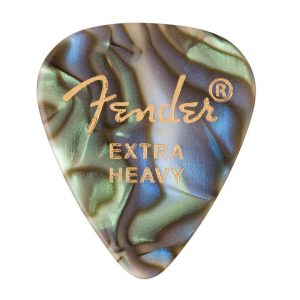 351 Shape Premium Picks, Extra Heavy, Abalone, 12 Count