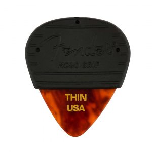 Mojo Grip Picks, Celluloid, Thin, 3-Pack, Tortoiseshell