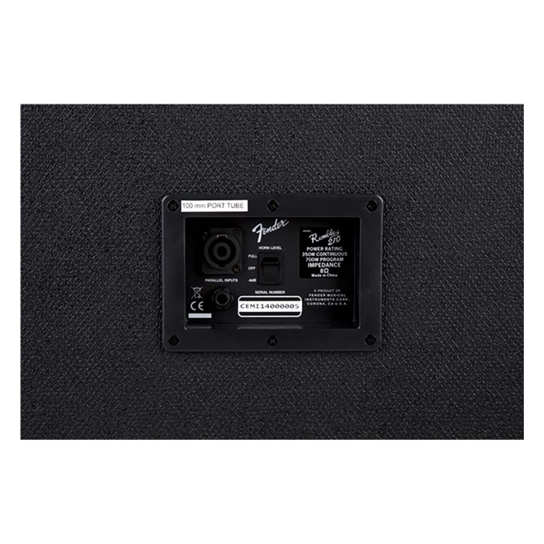 Rumble™ 210 Cabinet, Black and Silver - Image 9