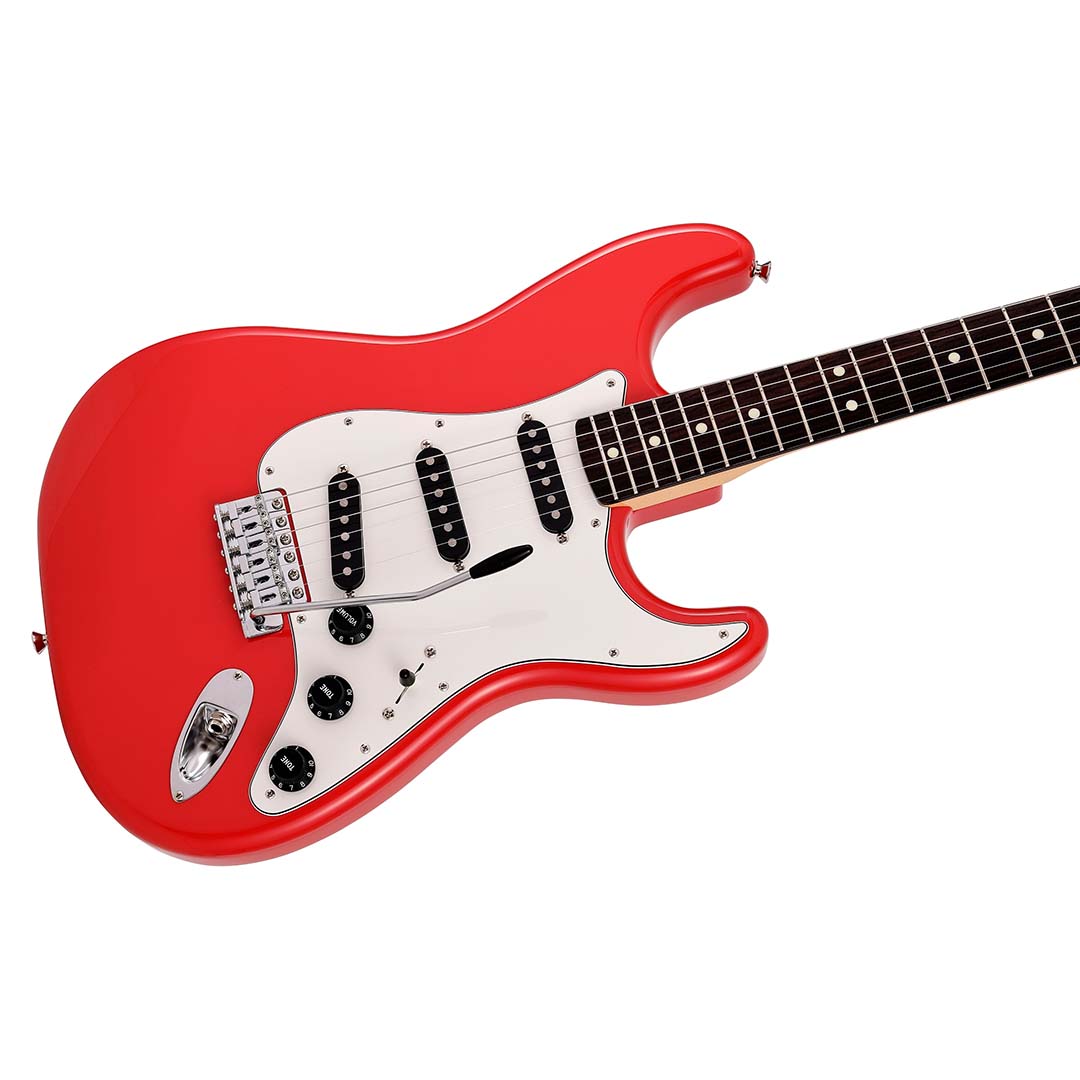 Made in Japan Limited International Color Stratocaster®, Rosewood Fingerboard, Morocco Red - Image 5