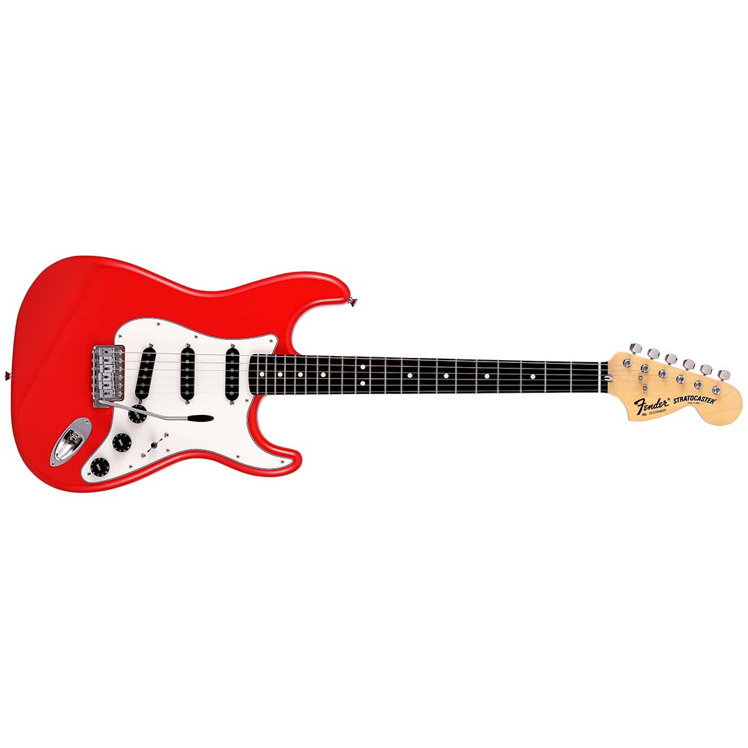 Made in Japan Limited International Color Stratocaster®, Rosewood Fingerboard, Morocco Red - Image 2