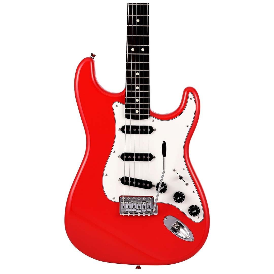 Made in Japan Limited International Color Stratocaster®, Rosewood Fingerboard, Morocco Red