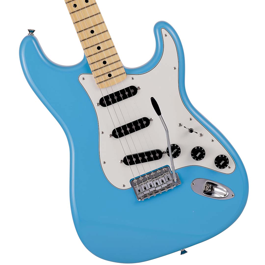 Made in Japan Limited International Color Stratocaster®, Maple Fingerboard, Maui Blue - Image 4