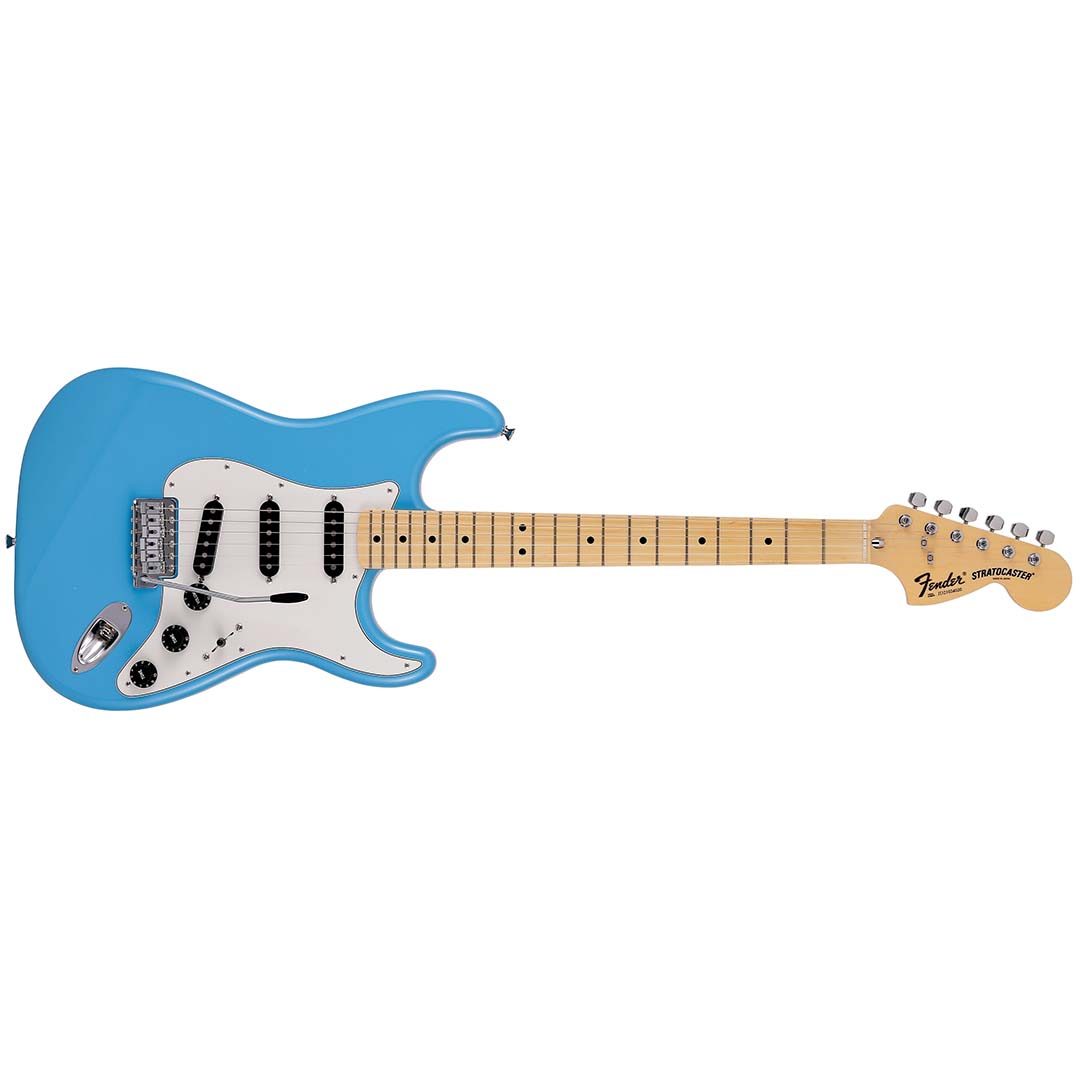 Made in Japan Limited International Color Stratocaster®, Maple Fingerboard, Maui Blue - Image 2